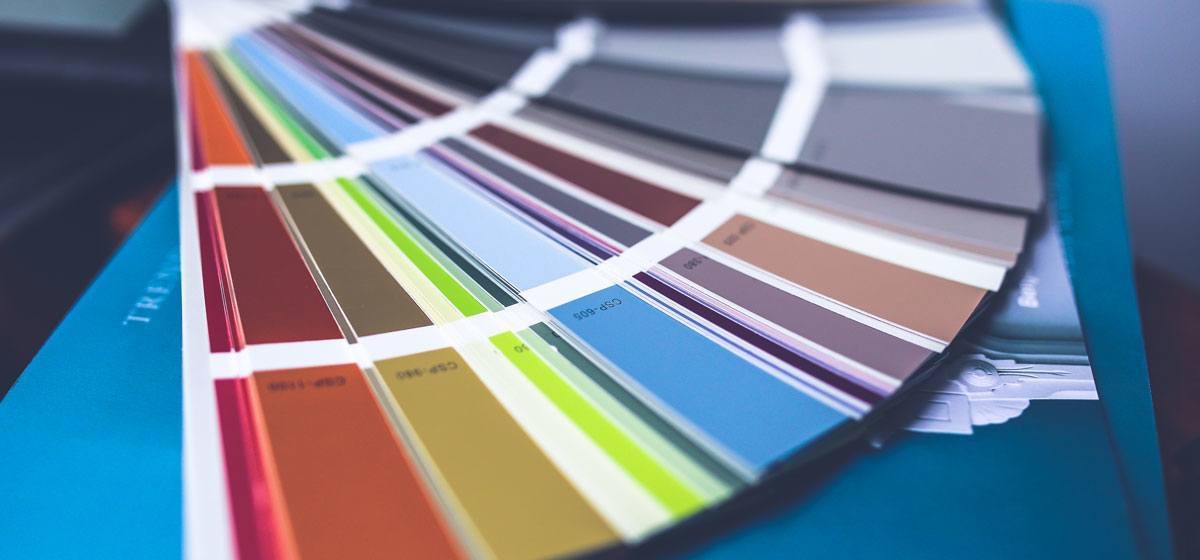 color paint palette wall painting