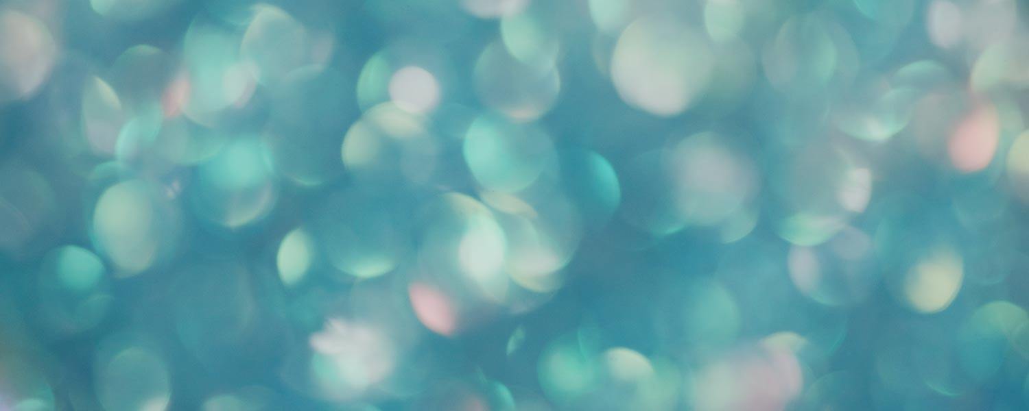 Abstract Bokeh Turquoise